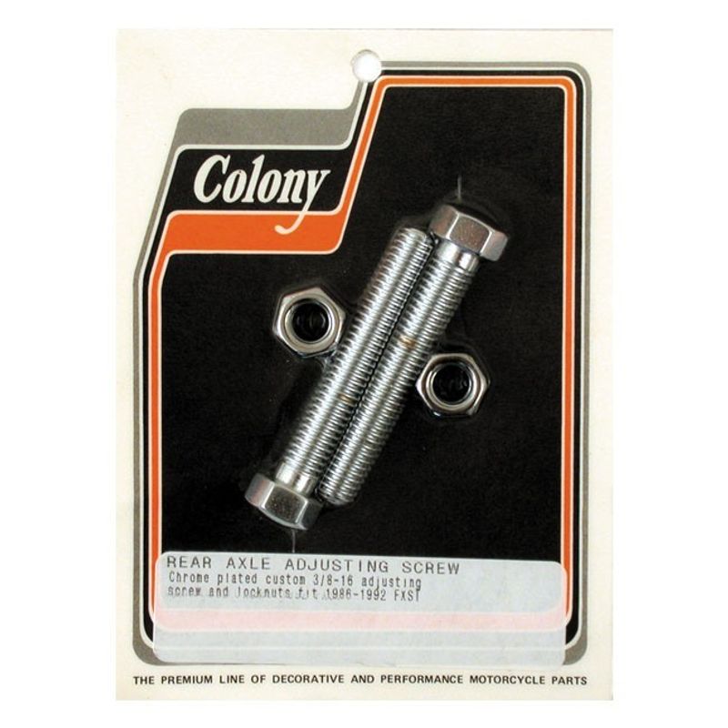 Justersats hjulaxel Colony krom SOFTAIL 87-94