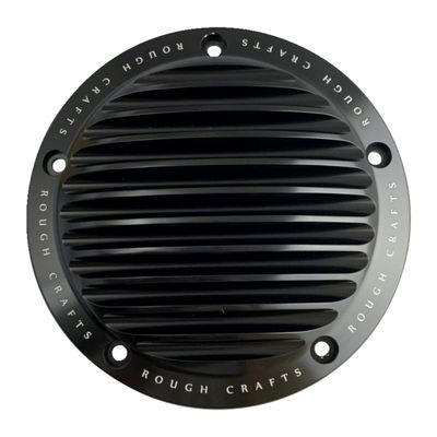 Derbylock Rough Crafts svart Softail 19-26