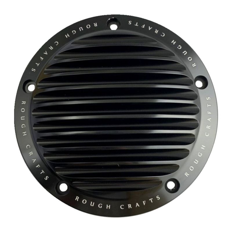 Derbylock Rough Crafts svart Softail 19-26