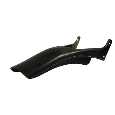 Bakskärm Rough Crafts Ducktail lång svart Softail smal ram 18-26