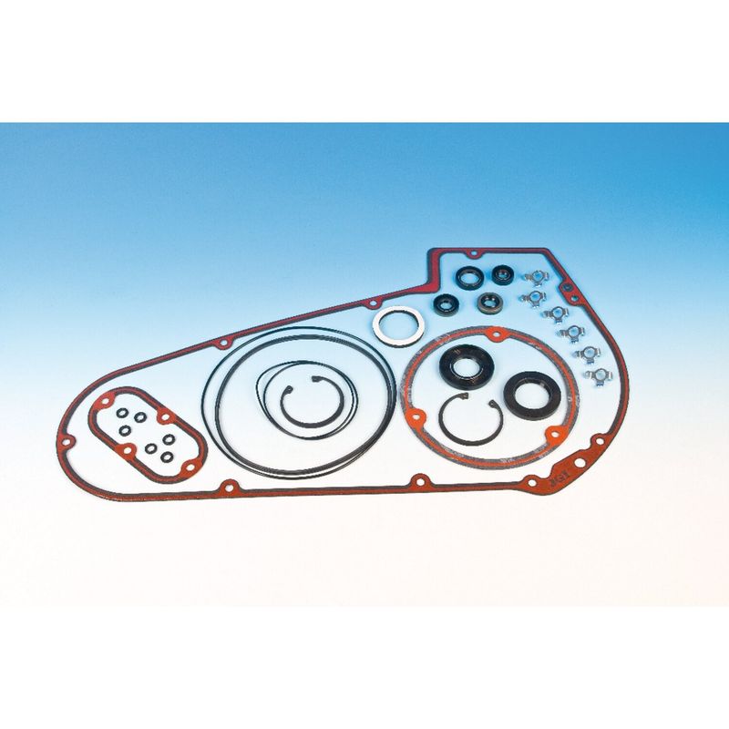 Tätningssats packning primärkåpa James Gaskets Foamet 4-speed Big Twin 66-84 60538-85-KF