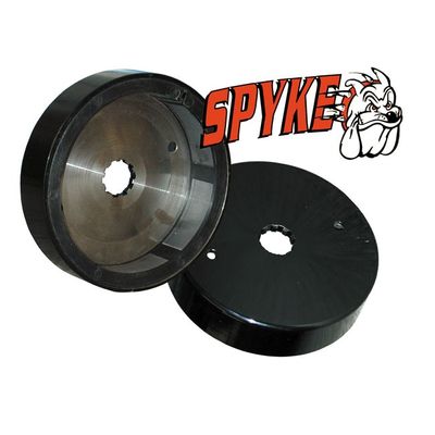 Generatorrotor Spyke svart platt all Big Twin 70-96