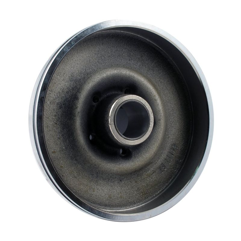 Brake drum front, chrome