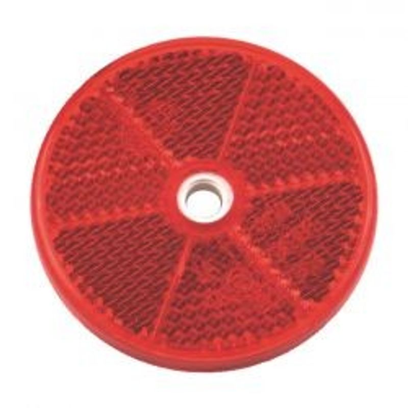 Hella, reflector. round. 60mm diameter. Red