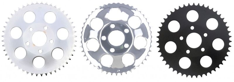 Bakdrev MCS 48t krom 4-speed Big Twin 73-85