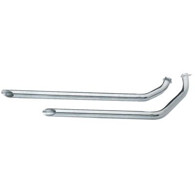 Avgasrör Paughco Shotgun 40" krom Shovel with rigid frame 70-84