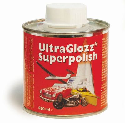 Ultra Glozz Superpolish, lack/metall/glas, 250 ml
