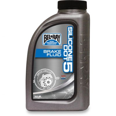 Bromsvätska från Bel-Ray, Silicone DOT5 , 355ml (12 fl.oz) flaska