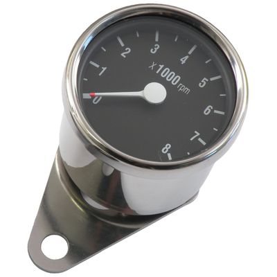 Varvräknare MCS 8000 RPM krom 12V H-D