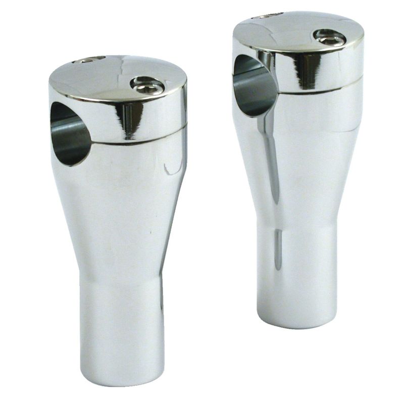 Risers MCS Panhead 4" krom Big Twin, Twin Cam B, XL