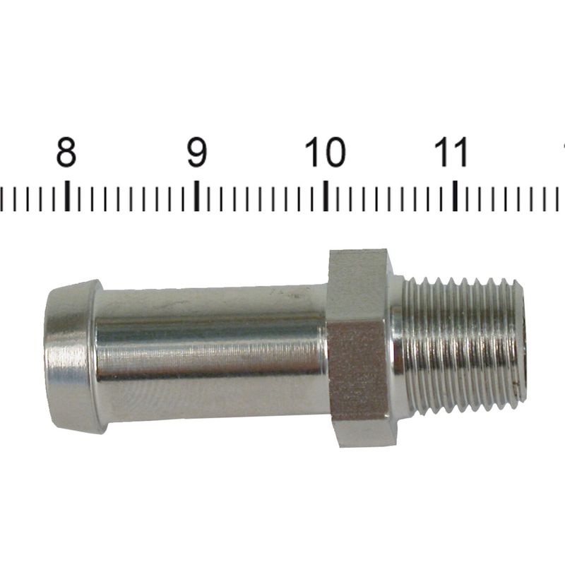 Nippel oljeslang Streethogs rak rostfri primary vent FL 66-84 m.fl.