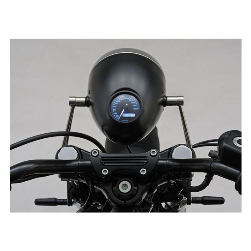 Hastighetsmätare Daytona Velona 260km 60mm rostfri