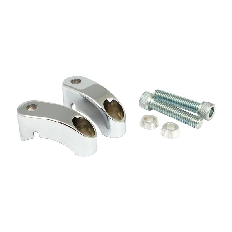 Monteringssats blinkers fram MCS Shortened krom FXR 87-94