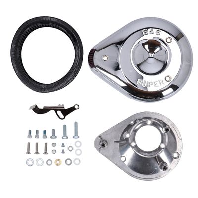 Luftfilter S&S 17-0400 krom Big Twin 66-84