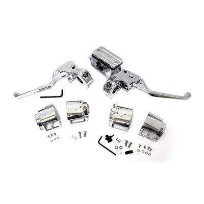 Styre MCS 5/8" krom single disc models 82-95