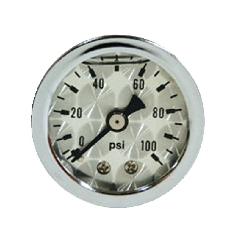 Oljetrycksmätare MCS Engine-Turned 0 100