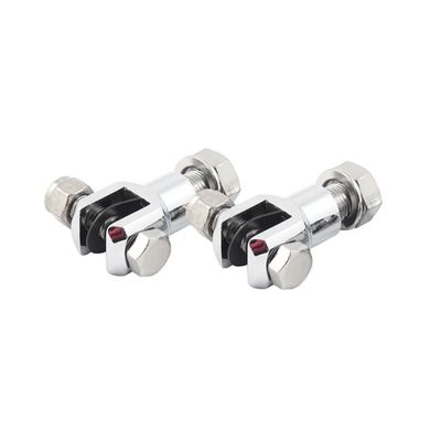 Pinnbult passagerarfotpinne komplett MCS krom FX 72-81
