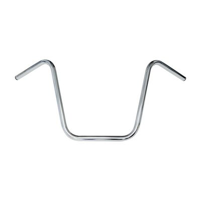 Apehanger Handlebar, 16 Rise, 1 Chrome Pre-81 H-D With 1 I.D. Riser