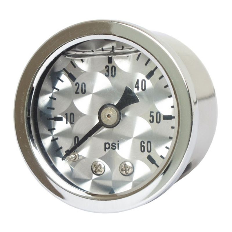 Oljetrycksmätare Marshall 0 60 PSI rostfri ET00060-CLAM