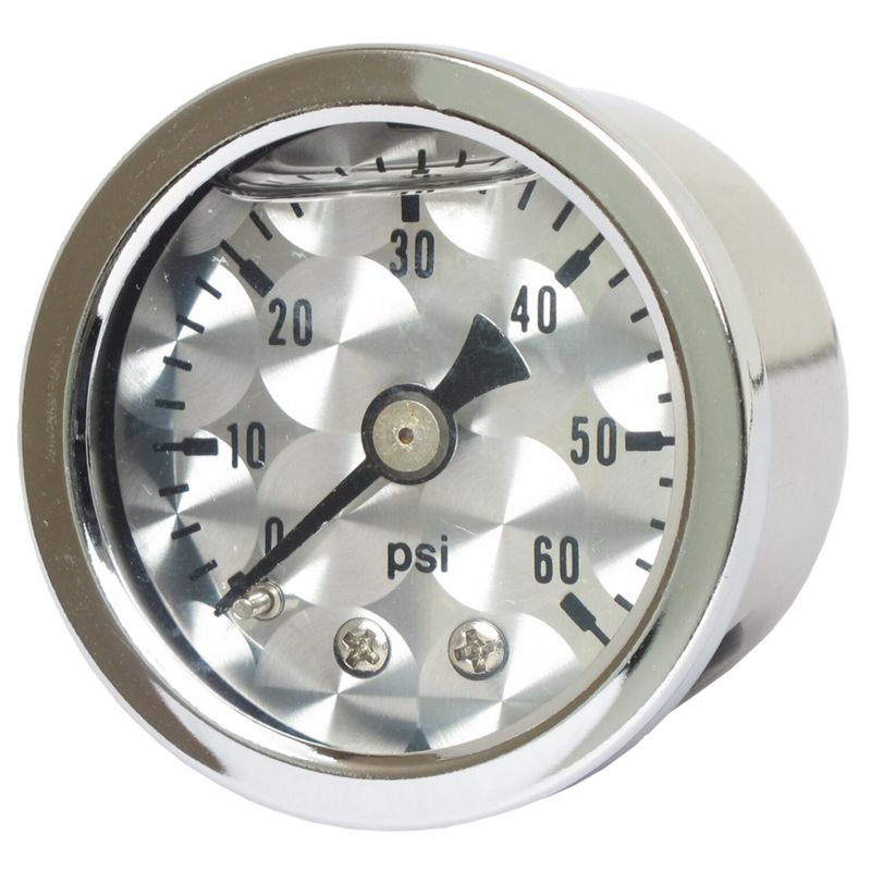 Oljetrycksmätare Marshall 0 60 PSI rostfri ET00060-CLAM