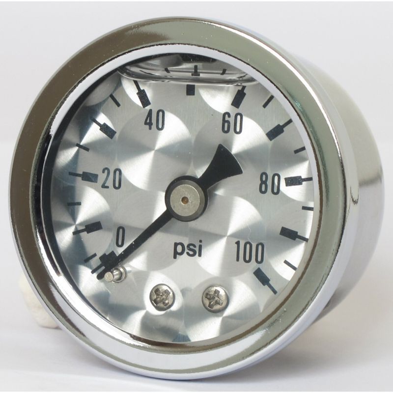 Oljetrycksmätare Marshall 0 100 PSI rostfri ET00100-CLAM