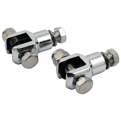 Fotpinne MCS 3/8" universal krom