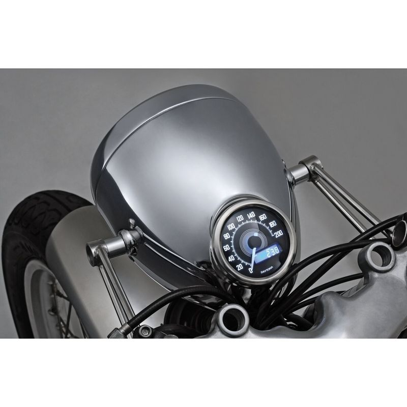 Strålkastare Daytona 5-3/4" krom