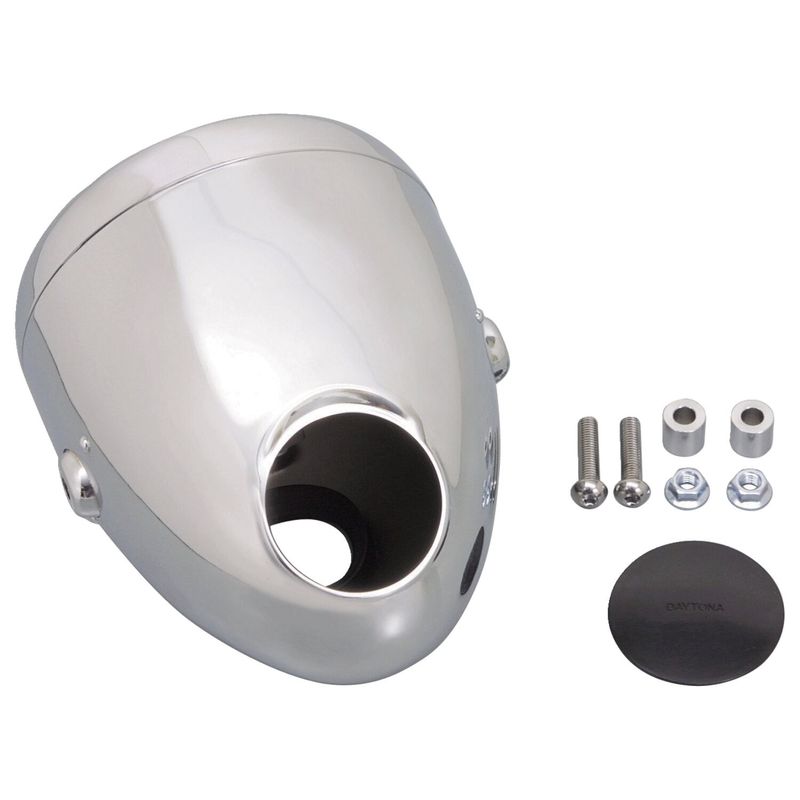 Strålkastare Daytona 5-3/4" krom