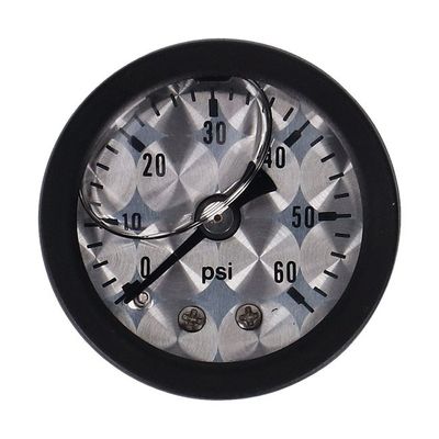 Oljetrycksmätare Marshall 0 60 PSI svart