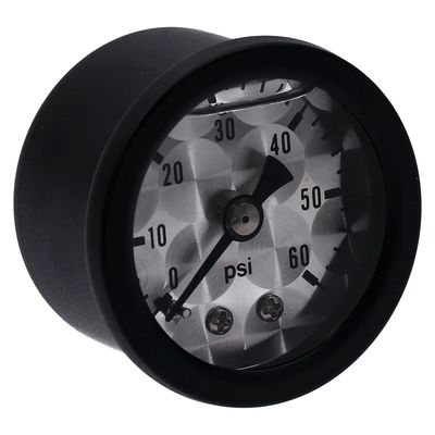 Oljetrycksmätare Marshall 0 60 PSI svart