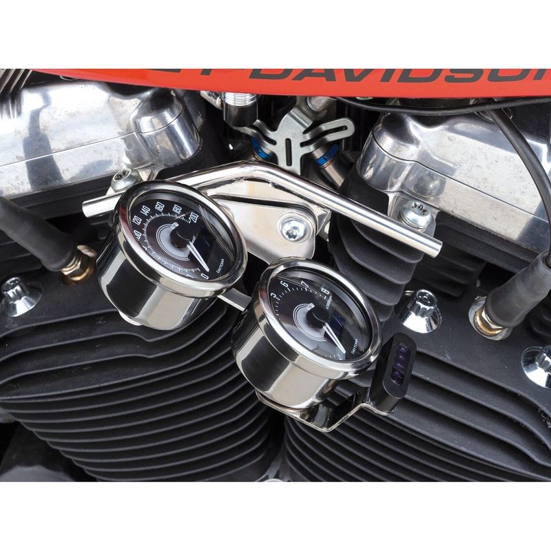 Fäste Daytona Velona 60mm dubbel XL Sportster 04-17