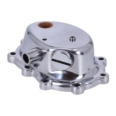 Kåpa växellåda MCS polerad 4-speed OHV & Flathead Big Twin
