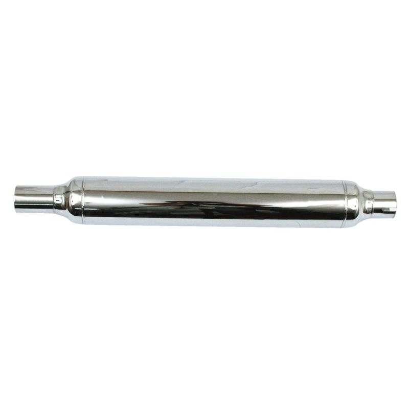 Ljuddämpare MCS 58 E78 Cigar 25" lång krom 58-E78 FL, FLH with 2-1 system