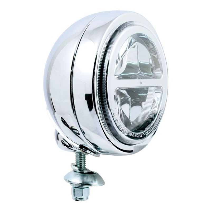 Extraljus MCS FL 4-1/2" LED krom