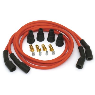Kabel tändstift Dynatek 7mm röd universal