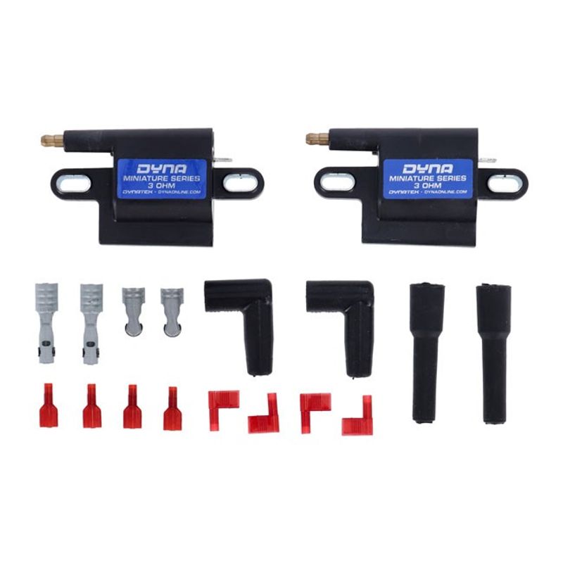 Tändspole Dynatek Dyna Miniature 3 12V enkel Big Twin 65-99 (2-pack)