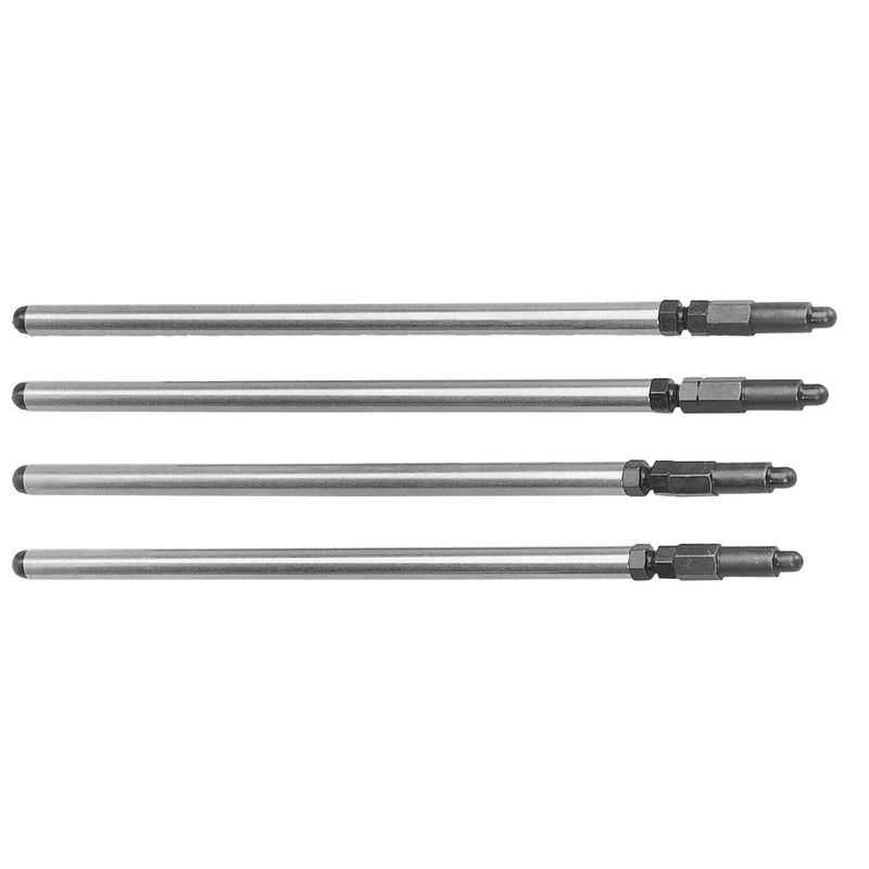 Stötstänger justerbara S&S kromoly Shovelhead med original hydrauliska lyftare 930-0051