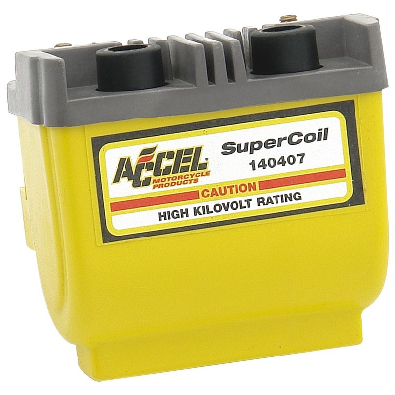 Tändspole Accel HEI 12V 2.3 gul Big Twin 65-99