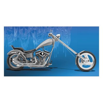 Avgasrör Paughco Upswept rak krom XL Sportster 80-85