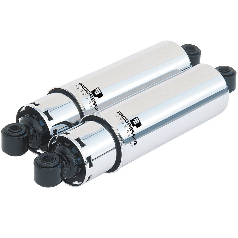 Stötdämpare Progressive Suspension PS 412 Full 11" kraftig krom FXR 82-94