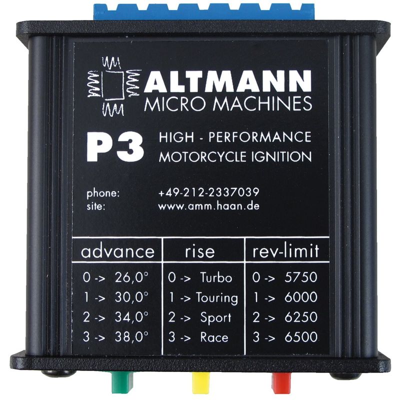 Tändmodul Altmann AMM-P3 enkel All 99-17 Twin Cam AMMP3CUSTOM