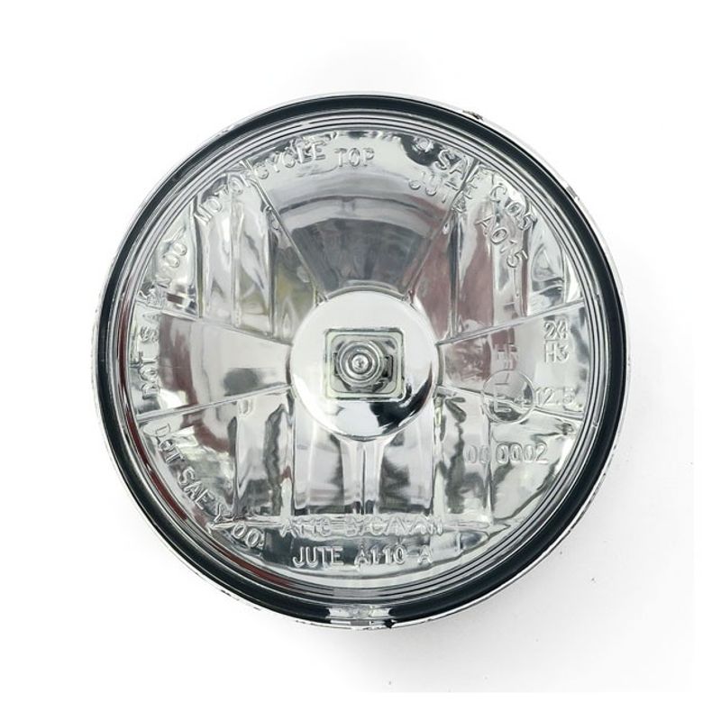 Extraljusinsats MCS H3 4-1/2" klart glas