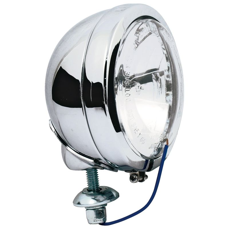 Glas MCS FL 4-1/2" krom klar