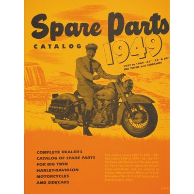 Parts catalog 37-49 B.T. & Sidecars
