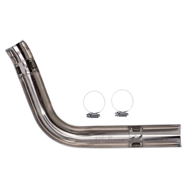 Värmeskydd avgassystem Paughco Heatshield 909998/912802 912808/905199 krom