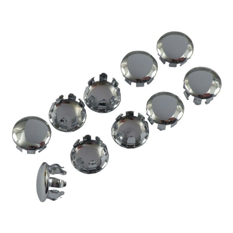 Plugg tankpanel MCS krom Lowrider FX 77-85 (10-pack)