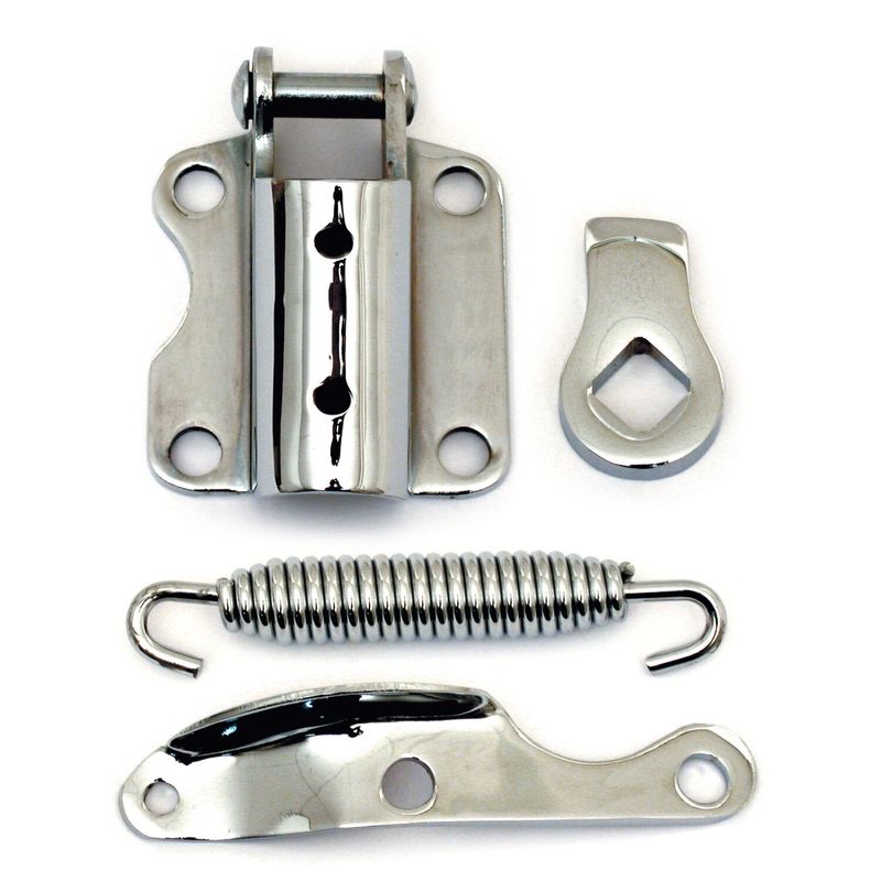 Monteringssats stöd MCS krom 4-speed Big Twin 37-86
