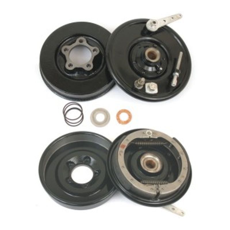 Trumbromssats fram MCS svart 45" WLC 40-45, Big Twin Flathead 37-48