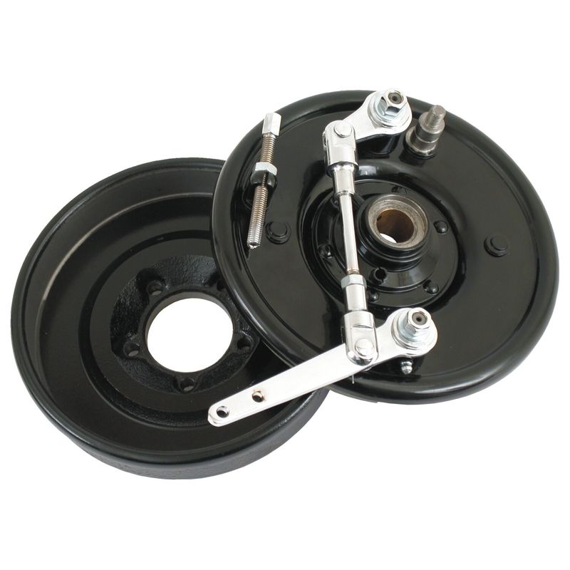 Bromssats fram Samwel dubbel svart 45" 40-45