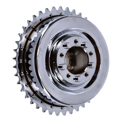 Bromstrumma med drev bak MCS 45" Flathead krom 45" WL models